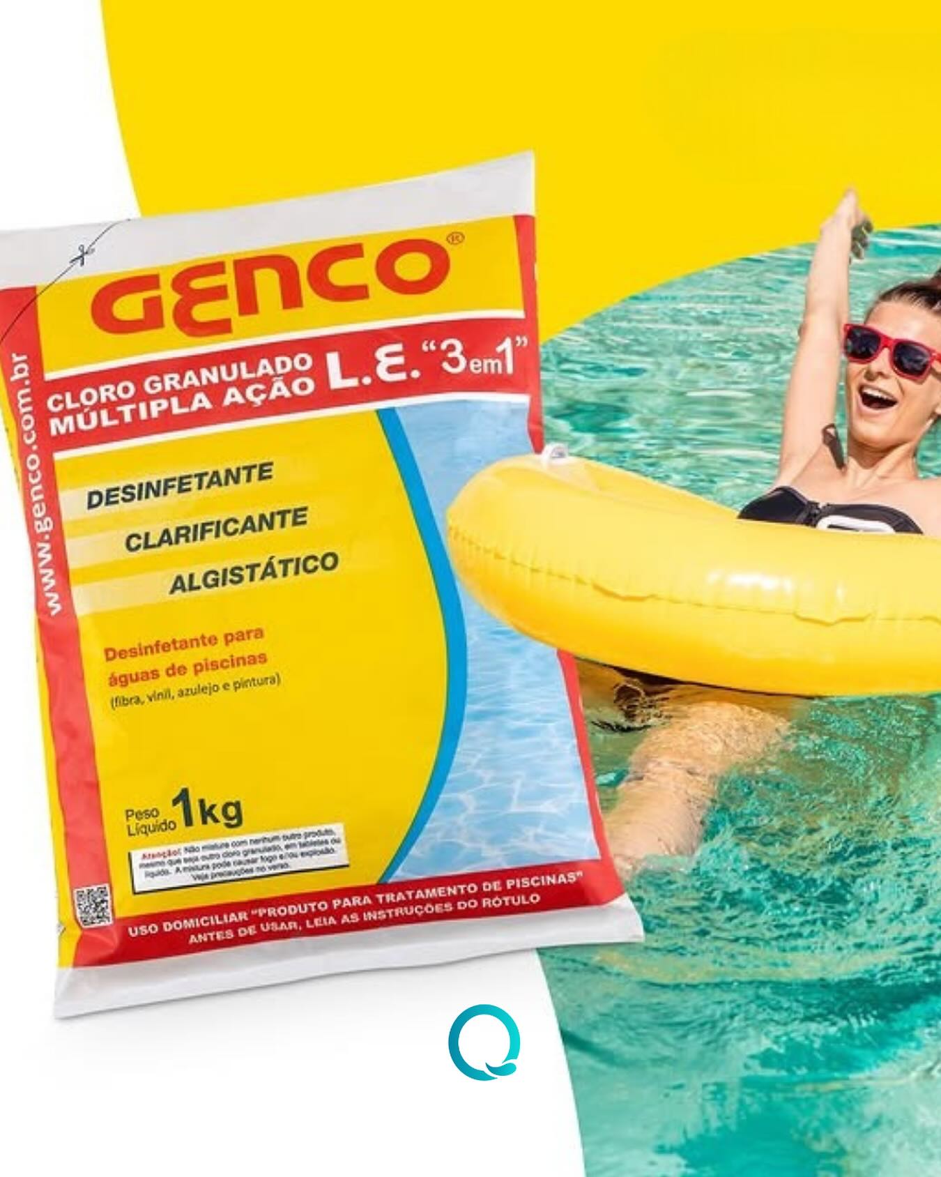 Quimipool - 💦😎 Mais praticidade no cuidado com a sua piscina! Com o ...