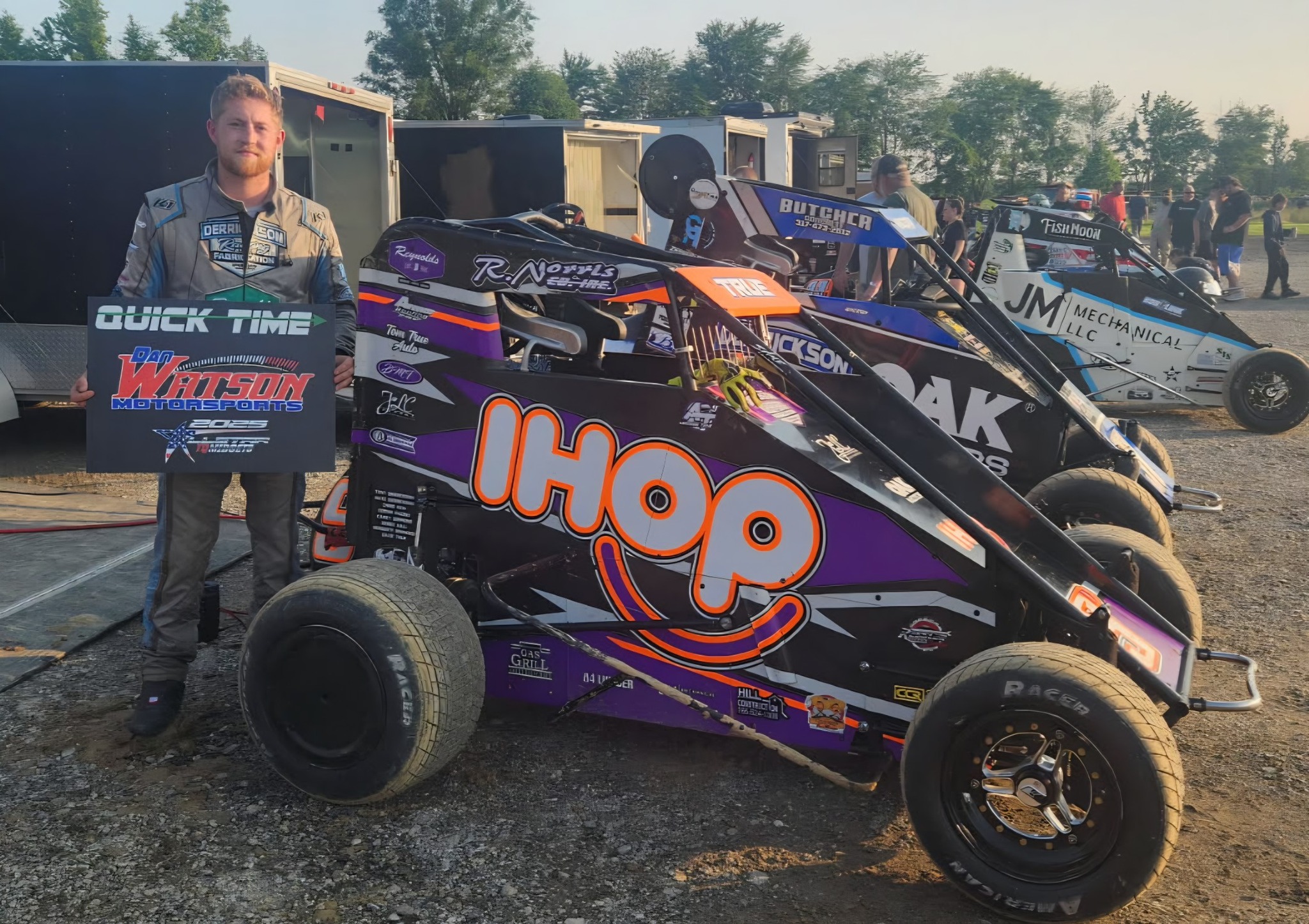 All - Last night we ran at Jennings County Fair where we had 17 cars ...