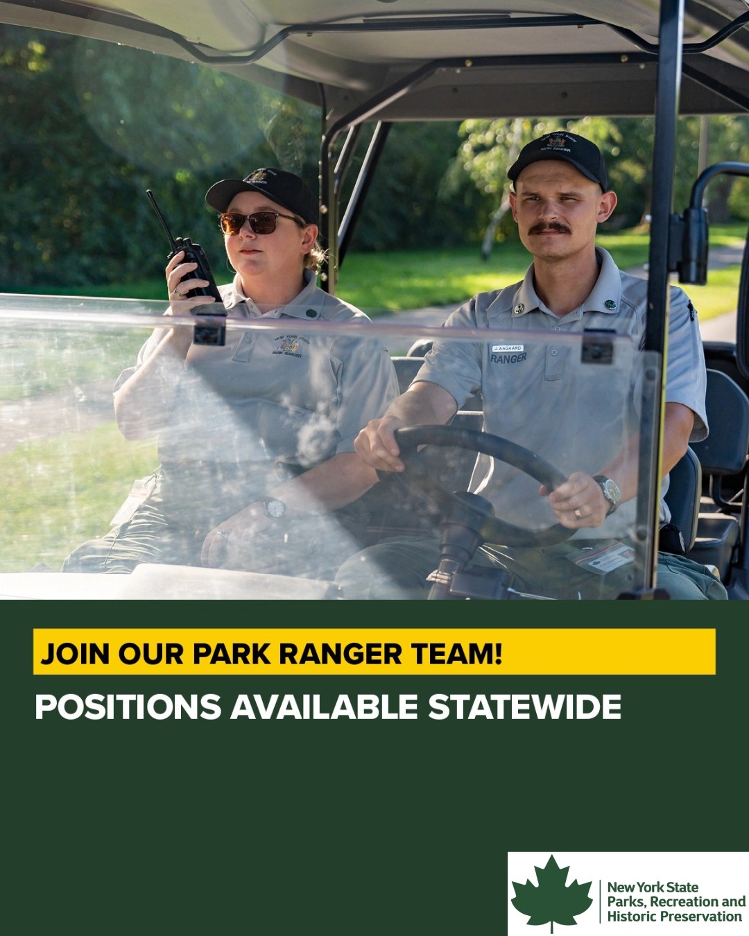 Applications for Park Ranger at... - Grafton Lakes State Park | Facebook