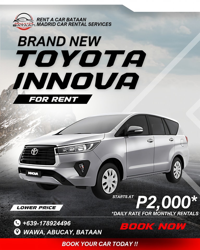 Rent - A new addition to our fleet – the Toyota Innoca! Ready to take ...