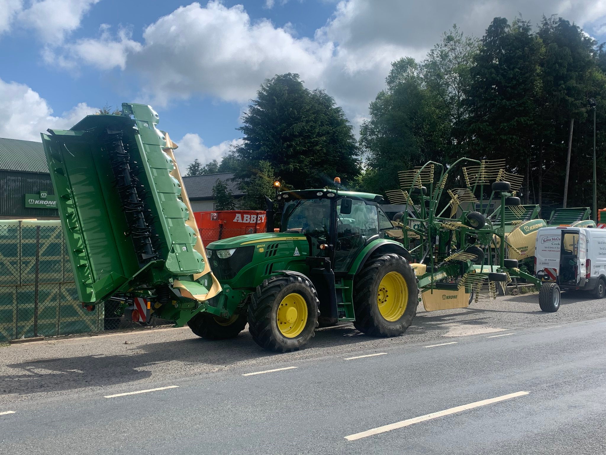 New ecr321cv and Swadro 880 rake... - Robin McCullough & Son | Facebook