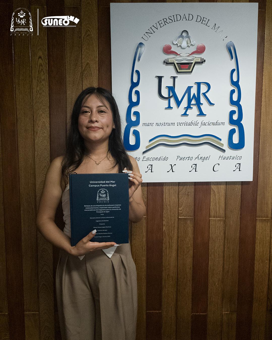 SOY - 🥳🎓𝐎𝐫𝐠𝐮𝐥𝐥𝐨 𝐔𝐌𝐀𝐑🎓🥳 . Felicitamos a Maria Liliana Lopez Martínez por ...
