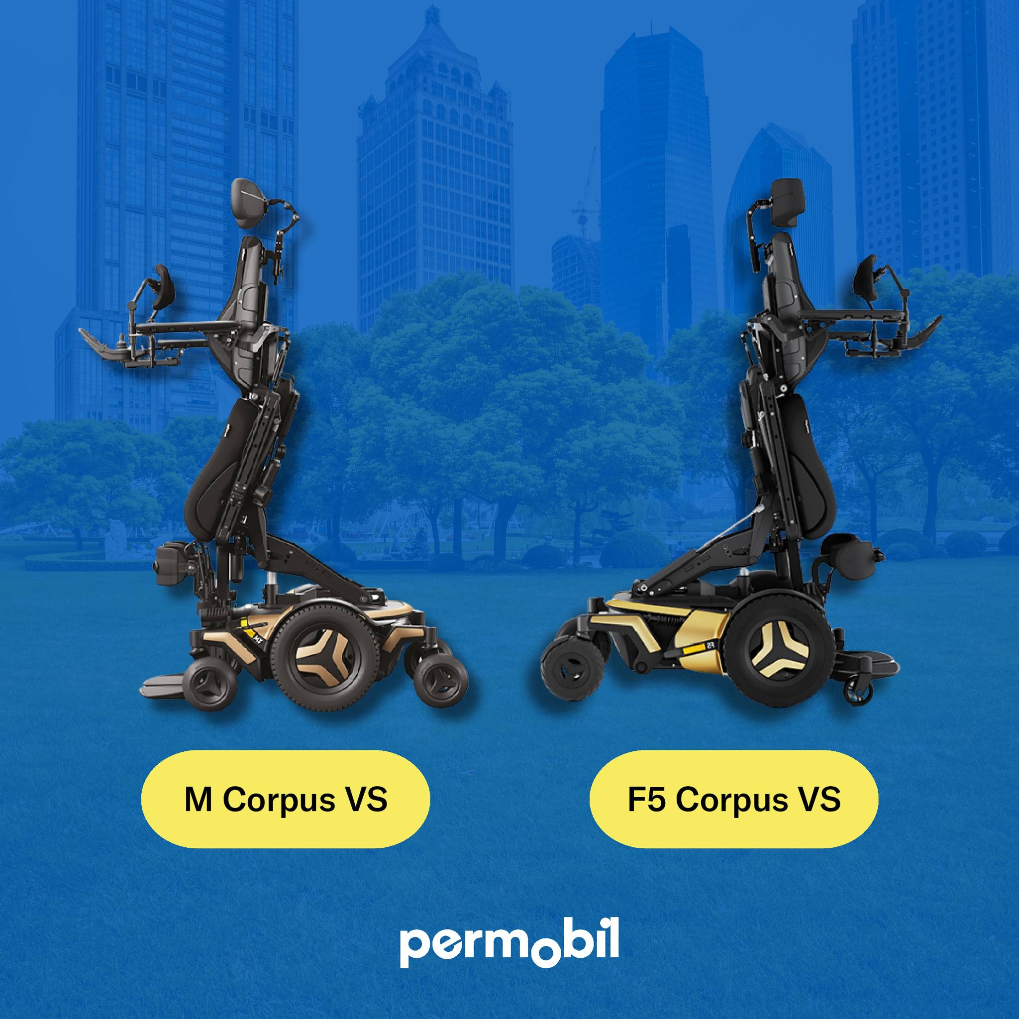 Permobil - 🤔 M Corpus VS vs. F Corpus VS. Two cutting-edge standing ...