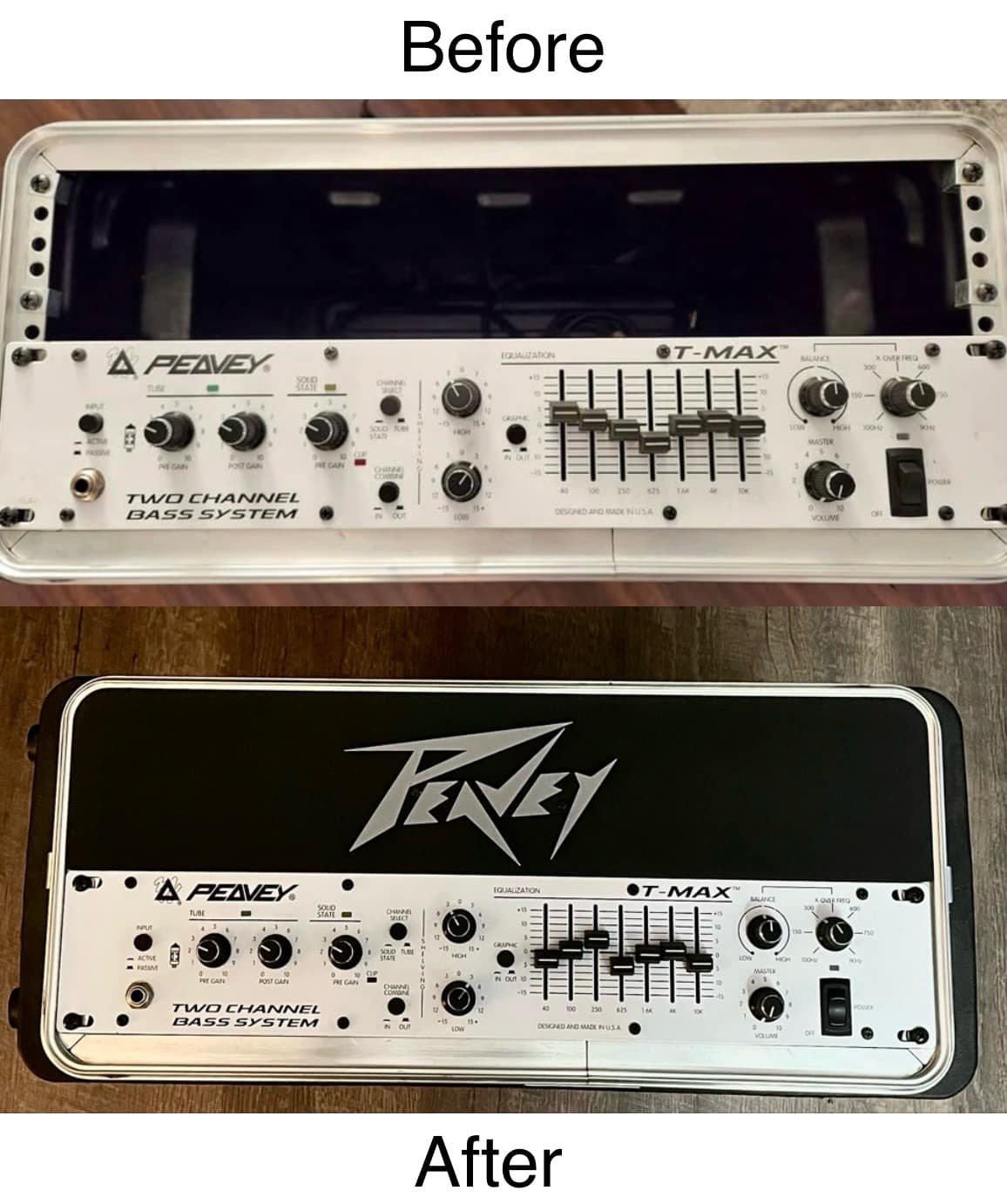 Peavey T-Max and Kilo Bass amplifiers for bass players