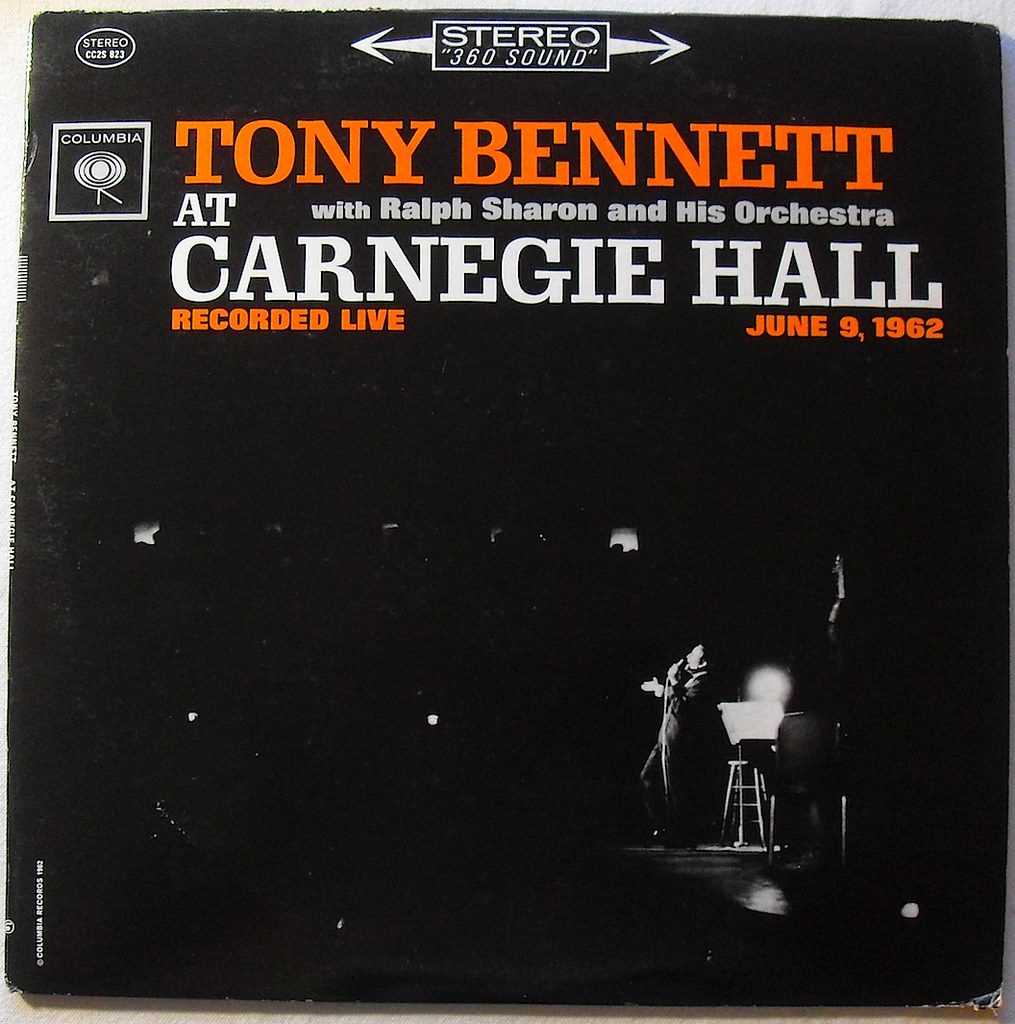 Cy - Recorded on this day in 1962, Tony Bennett Live at Carnegie Hall ...