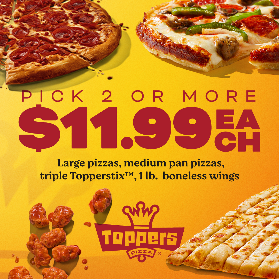 Toppers Pizza | Saint Paul MN