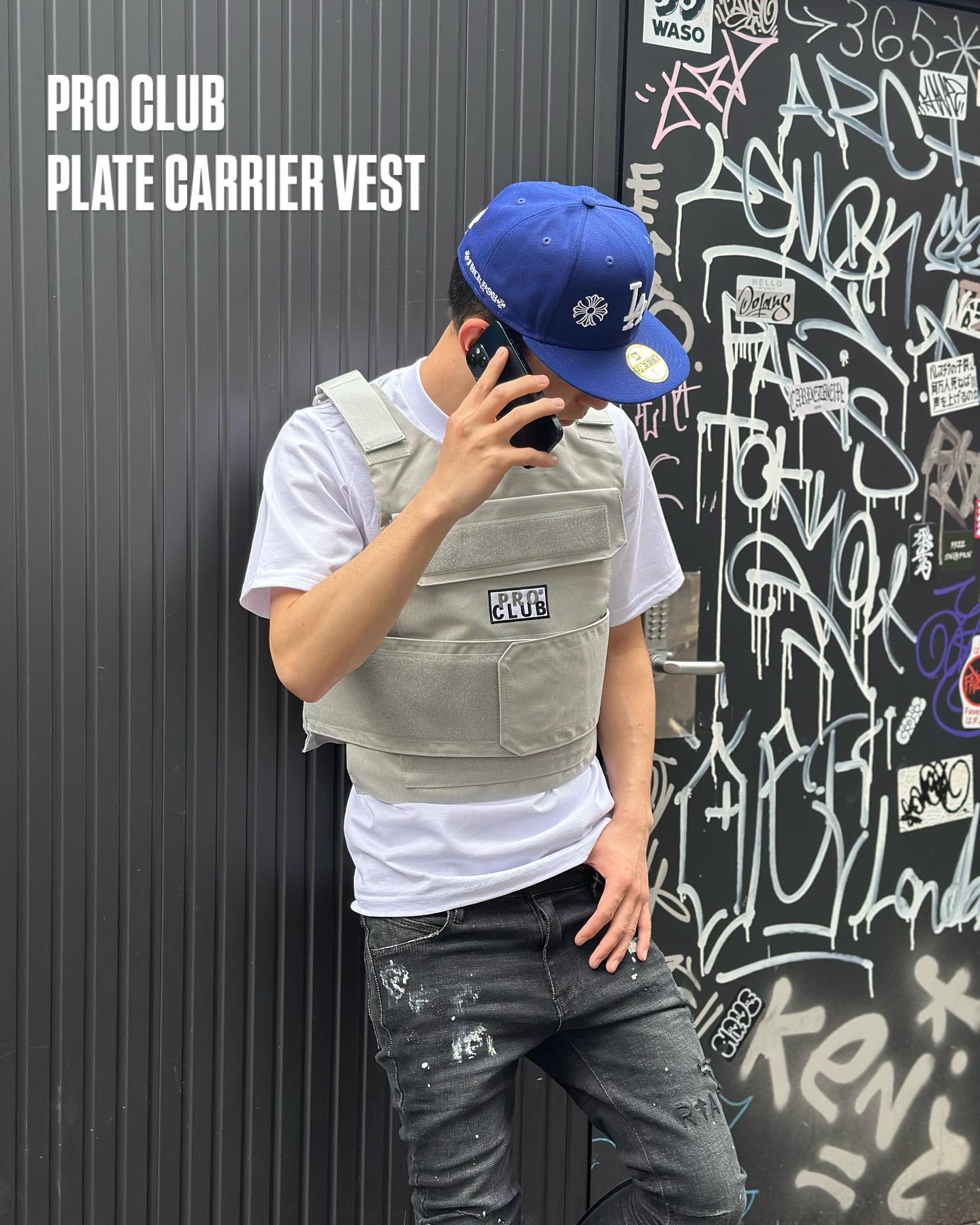 growaroundnewarrivals PRO CLUB PLATE CARRIER VEST 防弾/防刃用 
