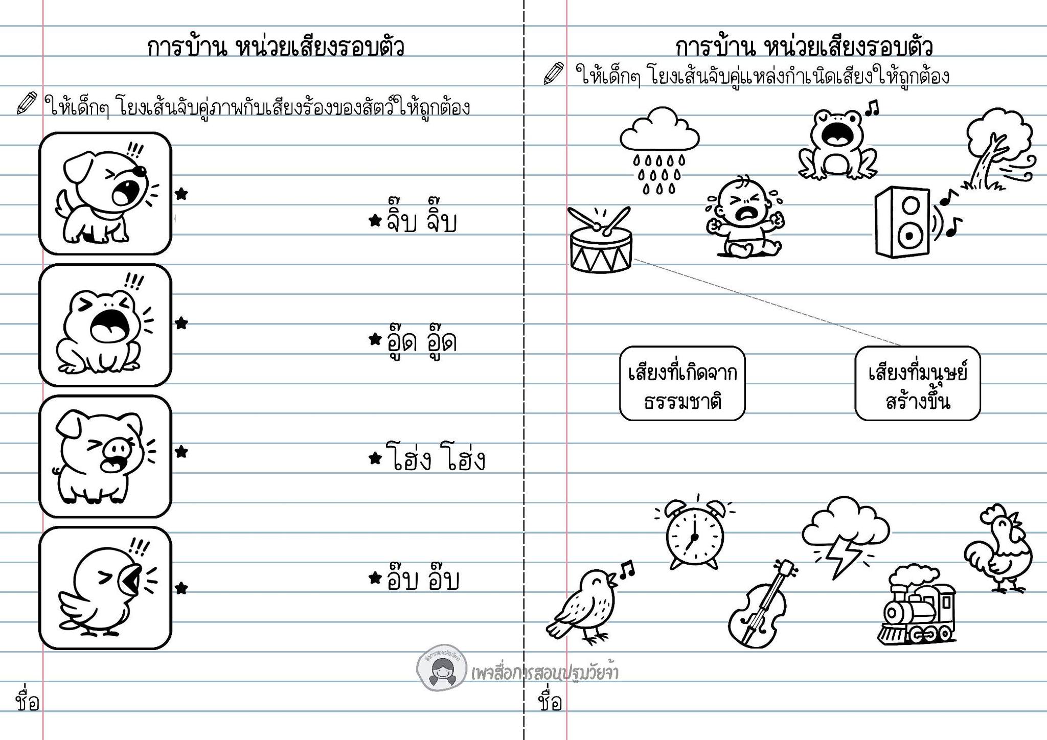 🌼ใบงานติดสมุดอนุบาลตามหน่วย ภาคเรียนที่ 2 🖍️ | Facebook
