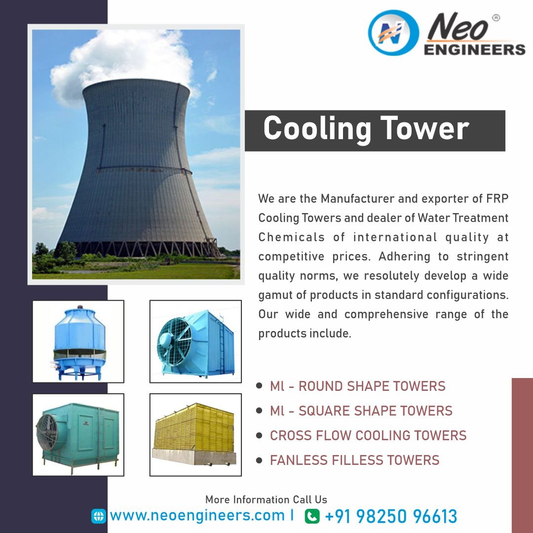 Neo Engineers - Cross Flow Cooling Tower Visit us: 14,... | Facebook