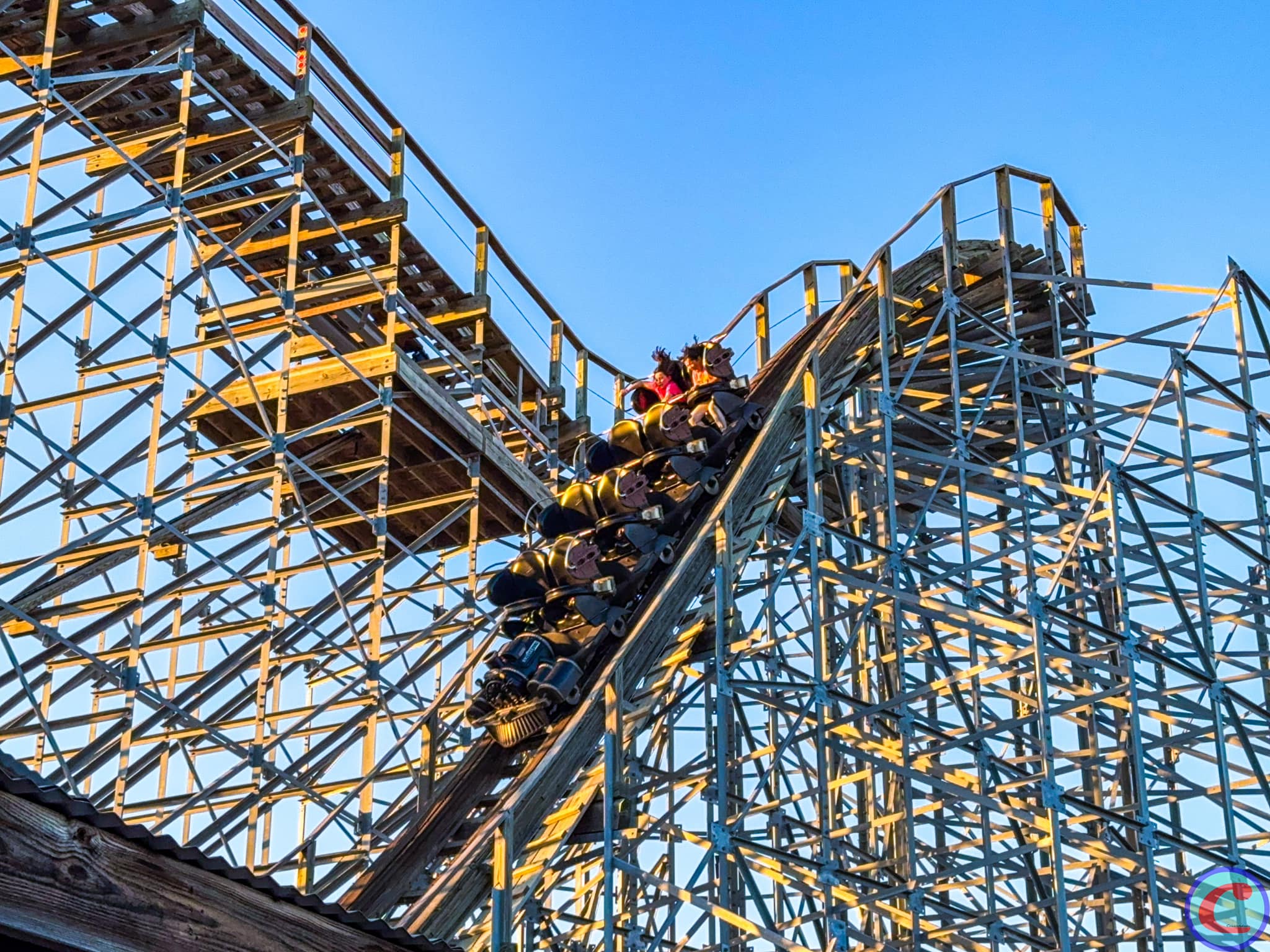 The Adventures - Switchback is the world’s first wooden shuttle coaster ...