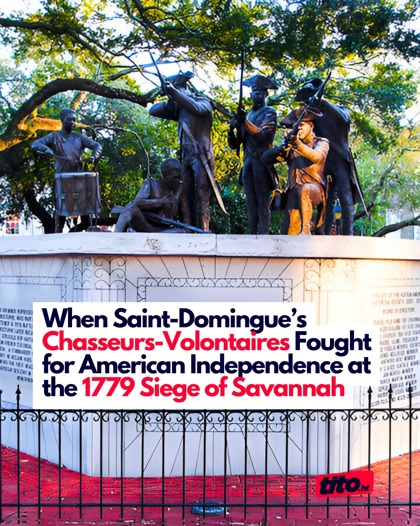 Tito.ht - In 1779, a unique regiment of free men of color... | Facebook