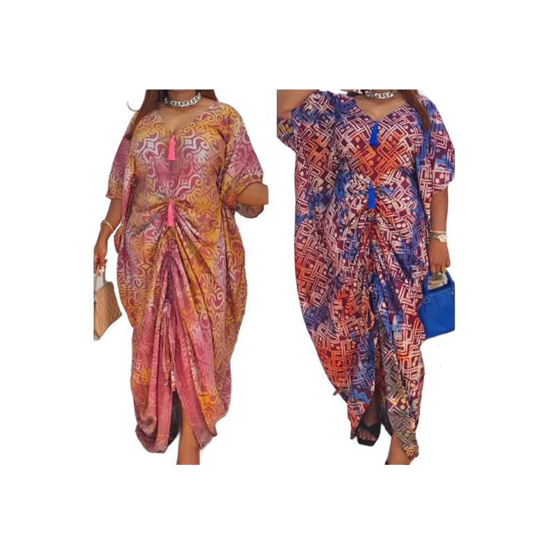 dera dresses designs ADIRE DRESS (333 & 334) African dresses Choose Chest Size for Coat (Inches):44 Chiffon wedding dress Bandeau Ring Detail Cut Dirac Dress