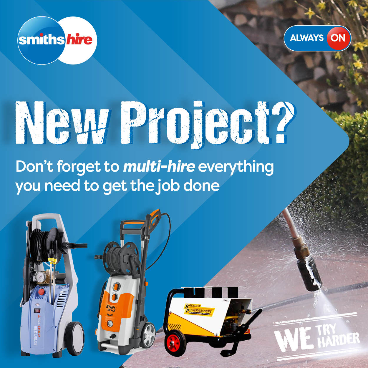 Smiths Hire - Want a new project to crack on with? Washing... | Facebook