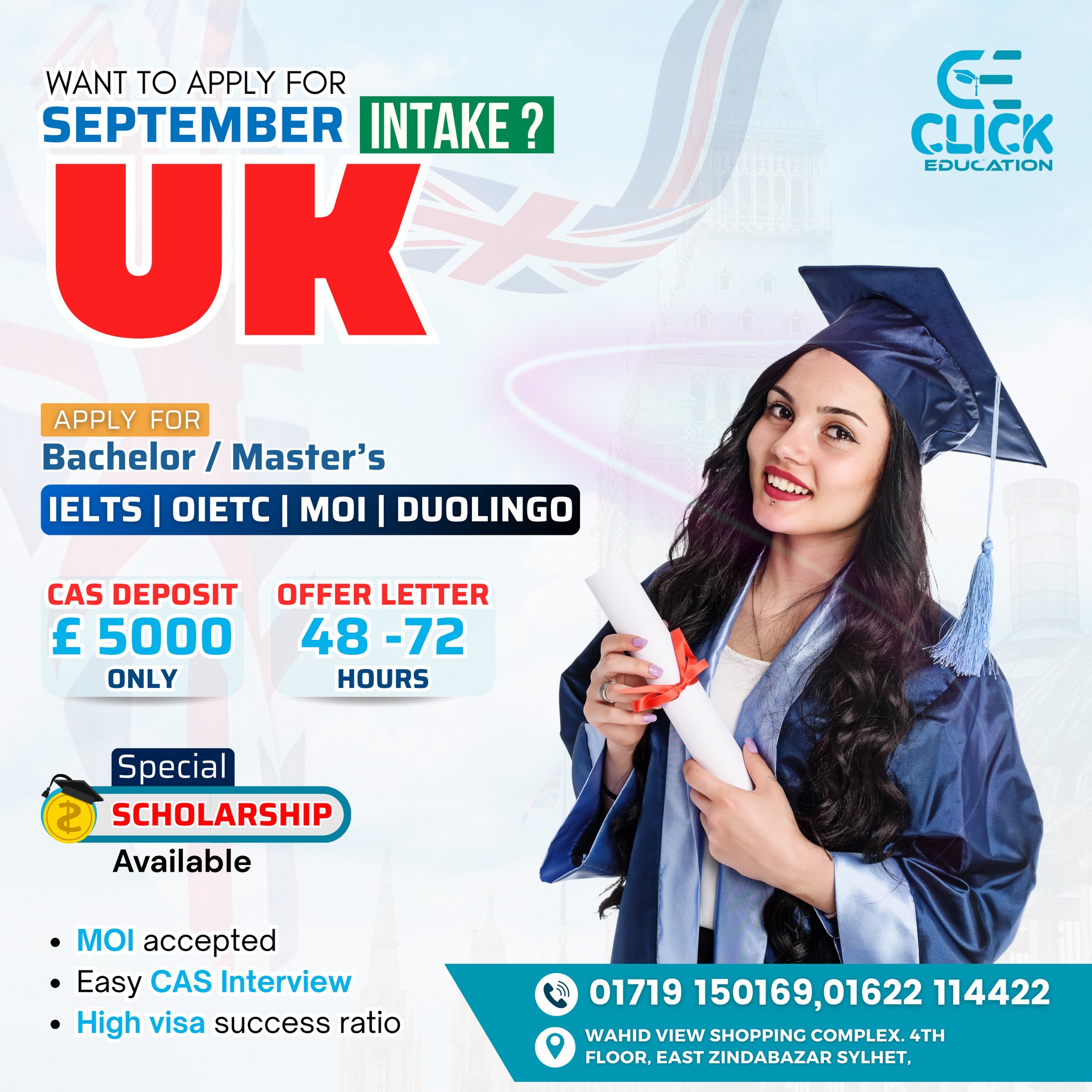 Click - 🎓 𝗥𝗲𝗮𝗱𝘆 𝘁𝗼 𝗦𝘁𝘂𝗱𝘆 𝗶𝗻 𝘁𝗵𝗲 𝗨𝗞 𝘁𝗵𝗶𝘀 𝗦𝗲𝗽𝘁𝗲𝗺𝗯𝗲𝗿? Thinking about ...