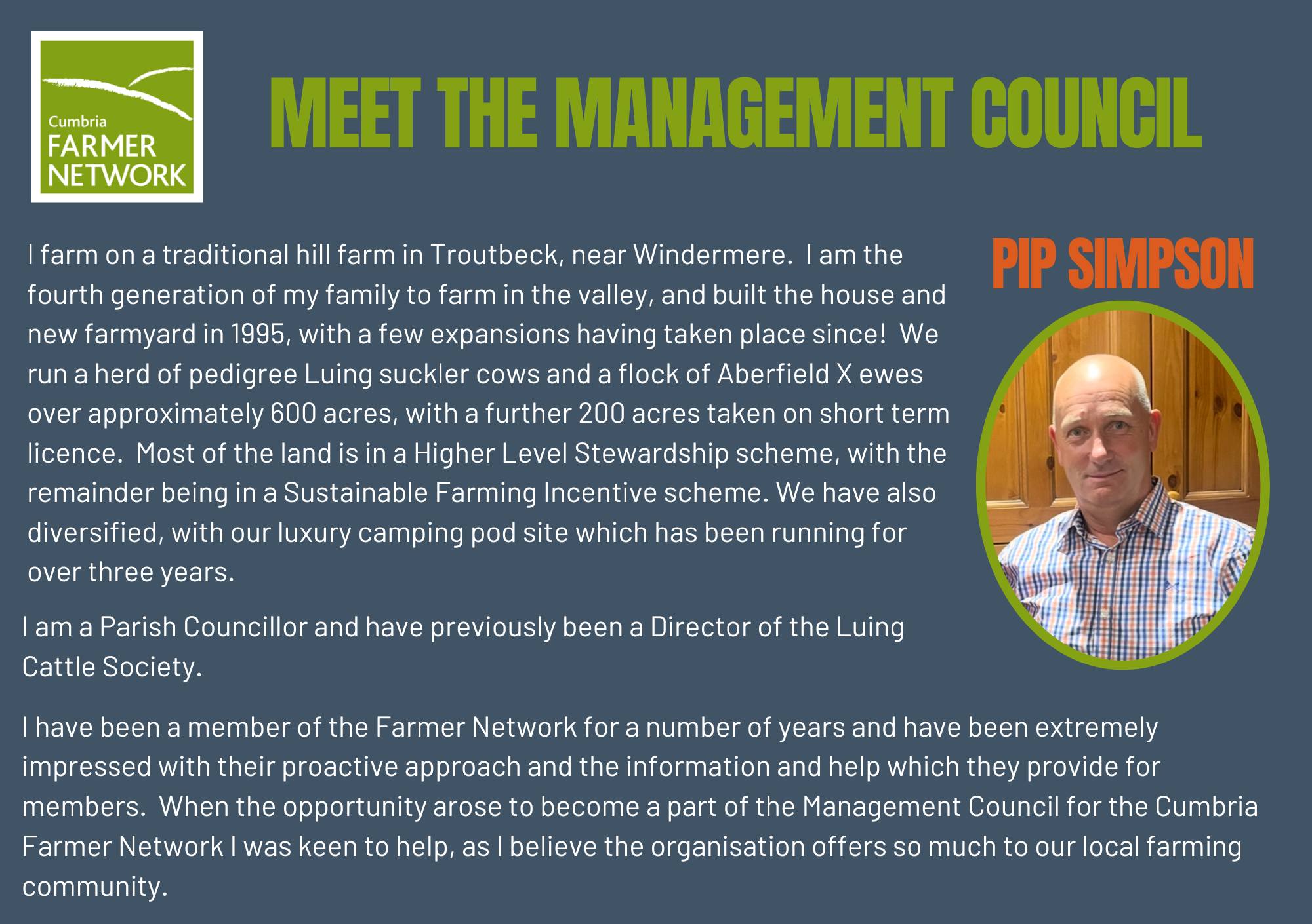 The Cumbria - MEET THE MANAGEMENT COUNCIL - PIP SIMPSON | Facebook