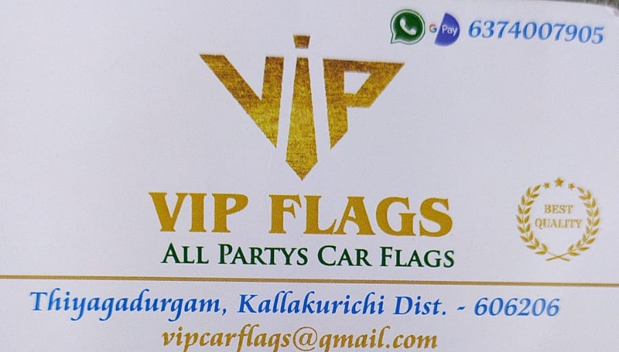 VIP Flags | Kallakurichi