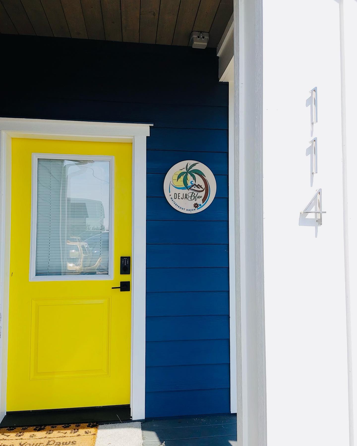 Deja Blue - Our new house sign is installed 🙂 We still...