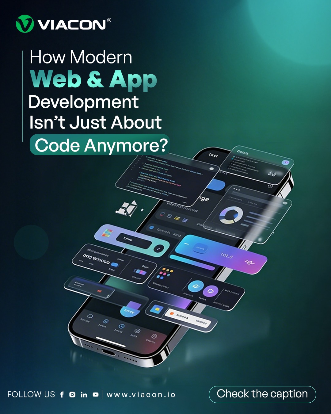 Viacon - Modern web and app development has moved far... | Facebook