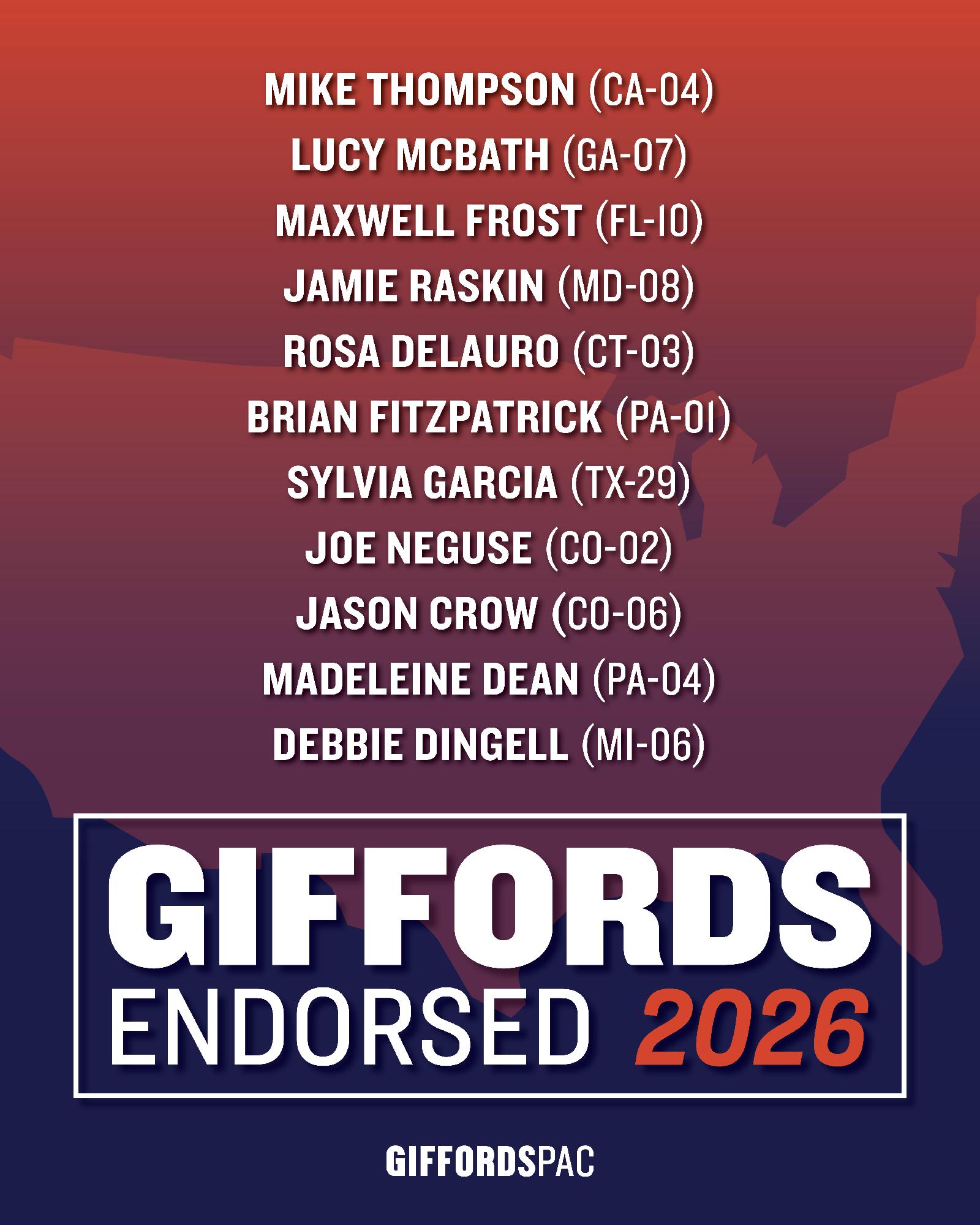 GIFFORDS - As some of the foremost champions of commonsense gun laws ...