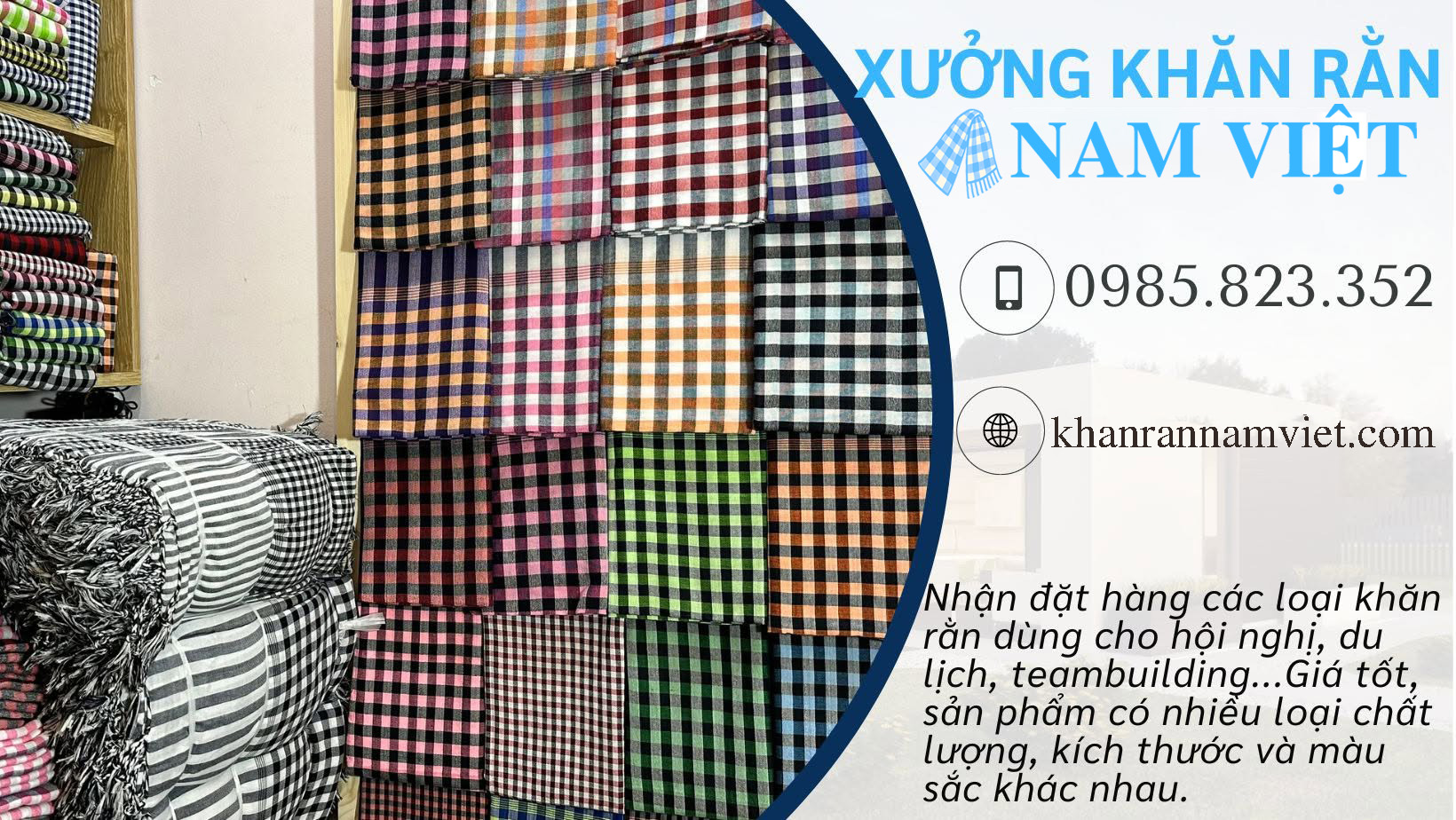 Xưởng Khăn Rằn Nam Việt | Binh Thanh