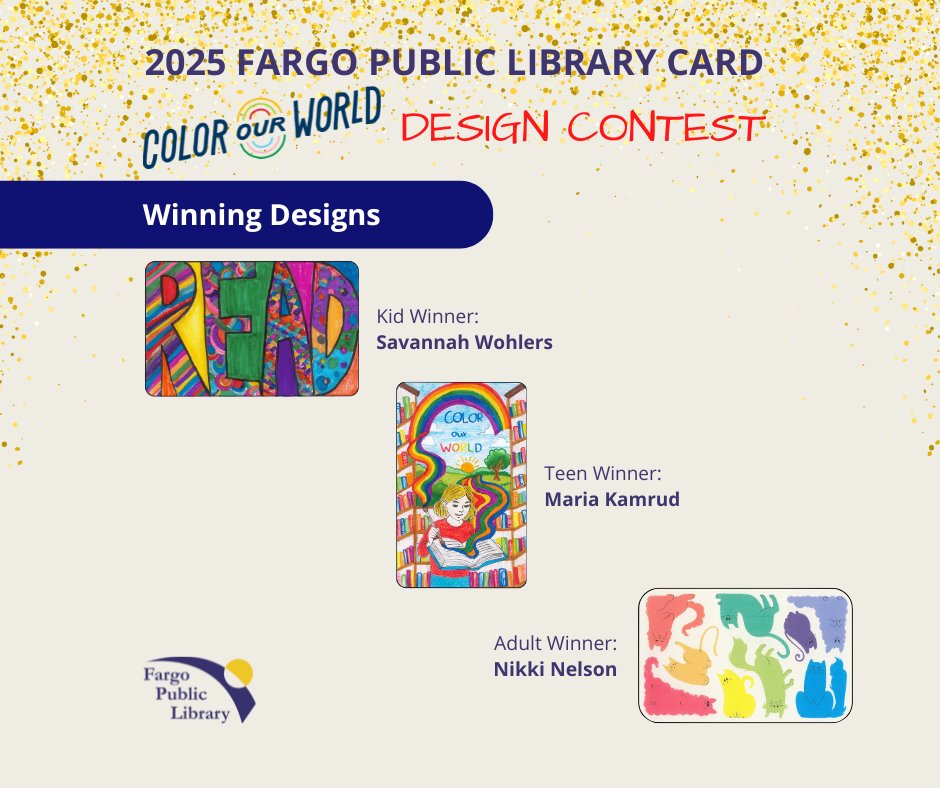 Fargo - 🎉 CONGRATULATIONS TO THE ARTISTS! 🎉 Excited to announce the ...