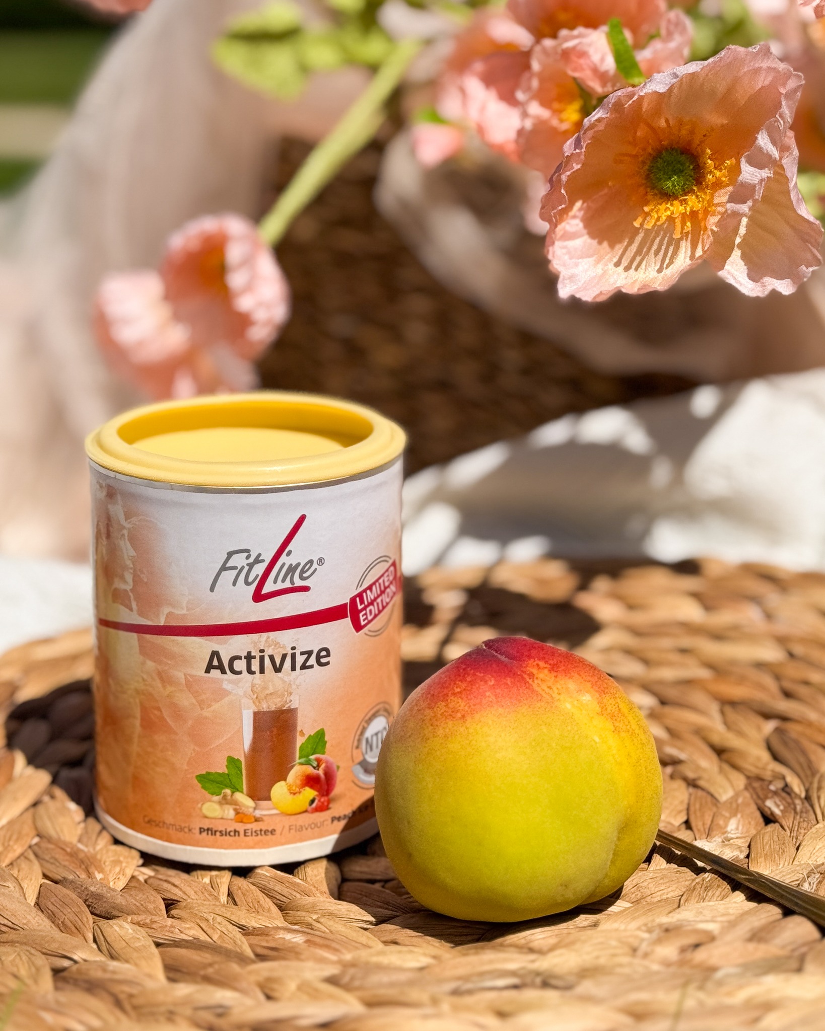 Unleash an energy-packed day with the refreshing taste of Peach