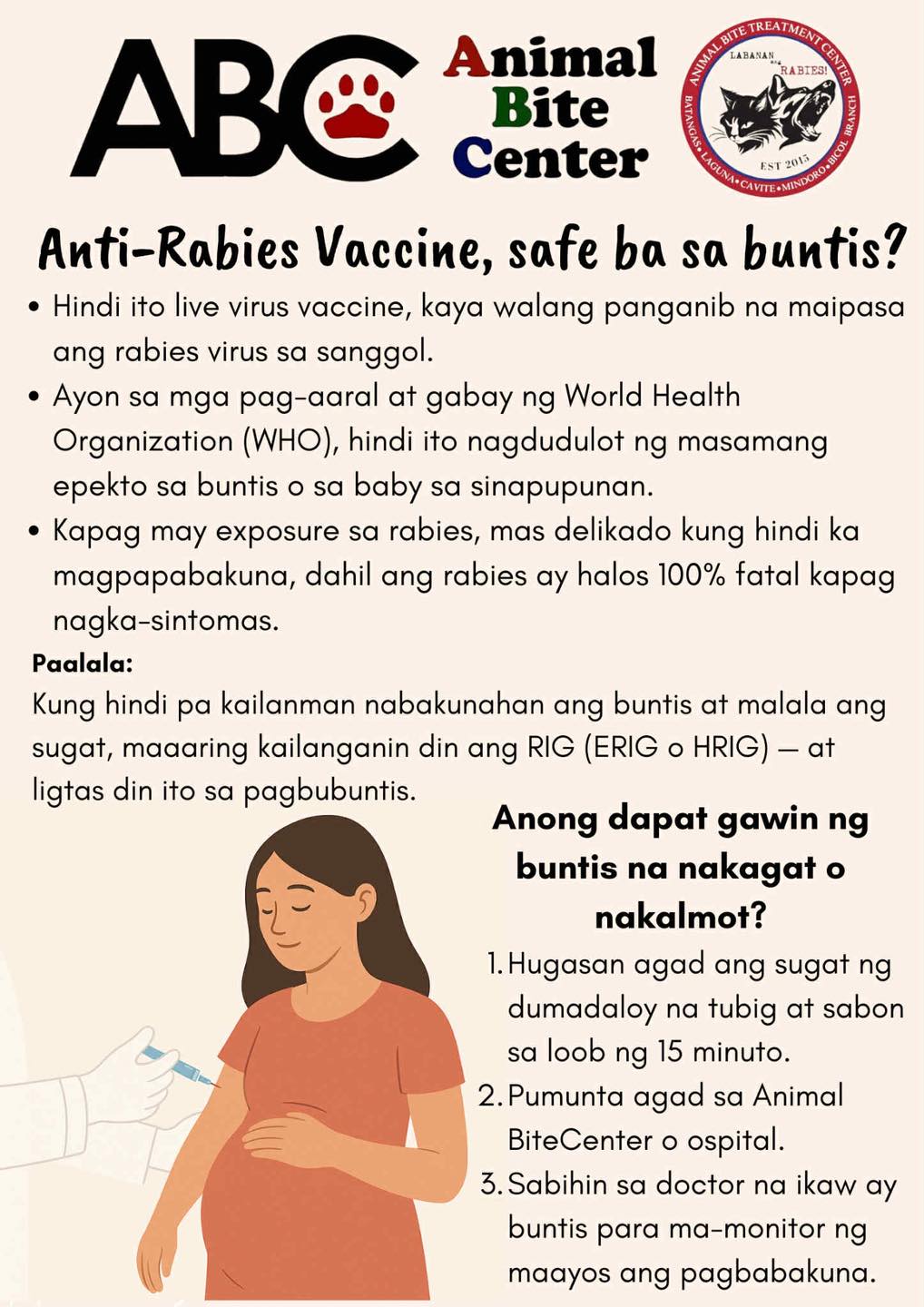 Animal - 🛡️🤰Safe ba ang Anti-Rabies Vaccine sa Buntis? Sagutin natin ...