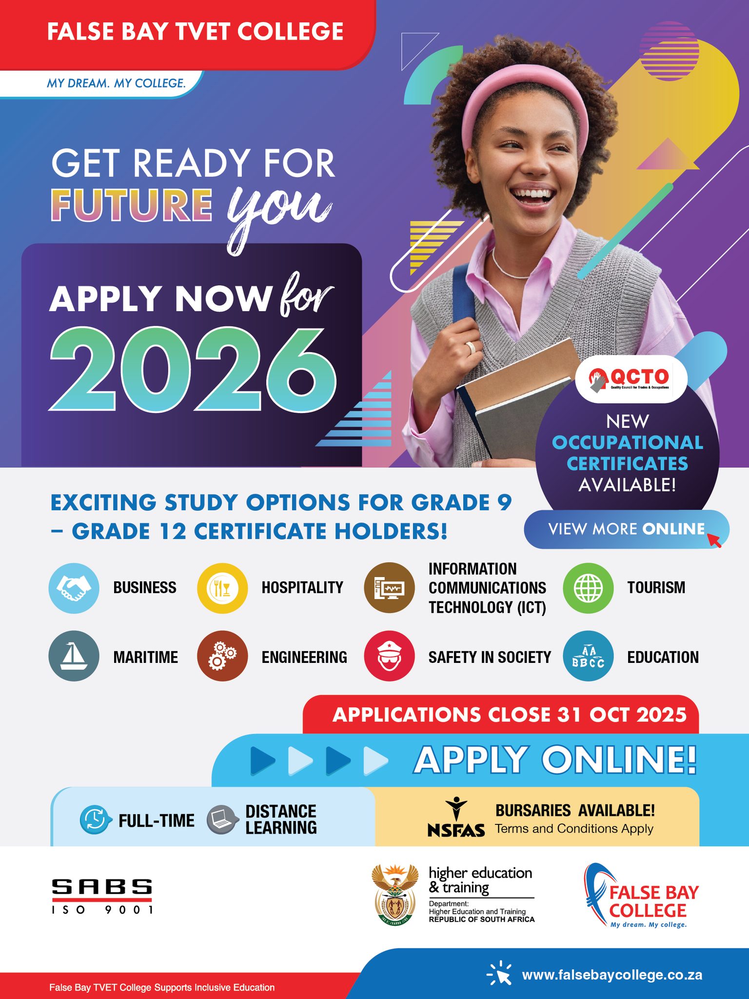 False - Applications for 2026 are officially OPEN! Whether you're in ...