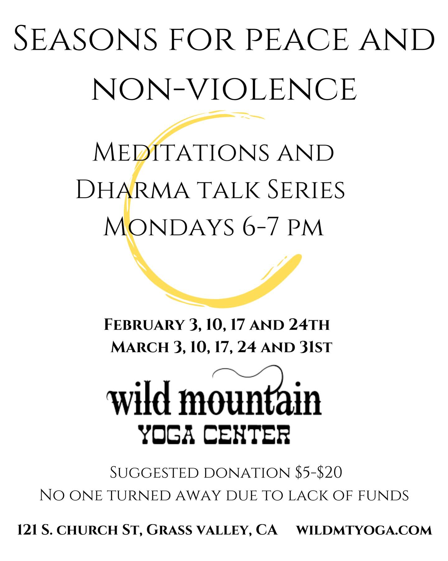 Wild Mountain Yoga Center | Grass Valley CA