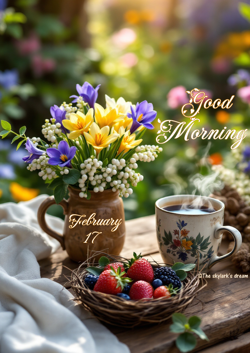 The skylark's - Good Morning Happy February 17, 2026 Have a beautiful ...
