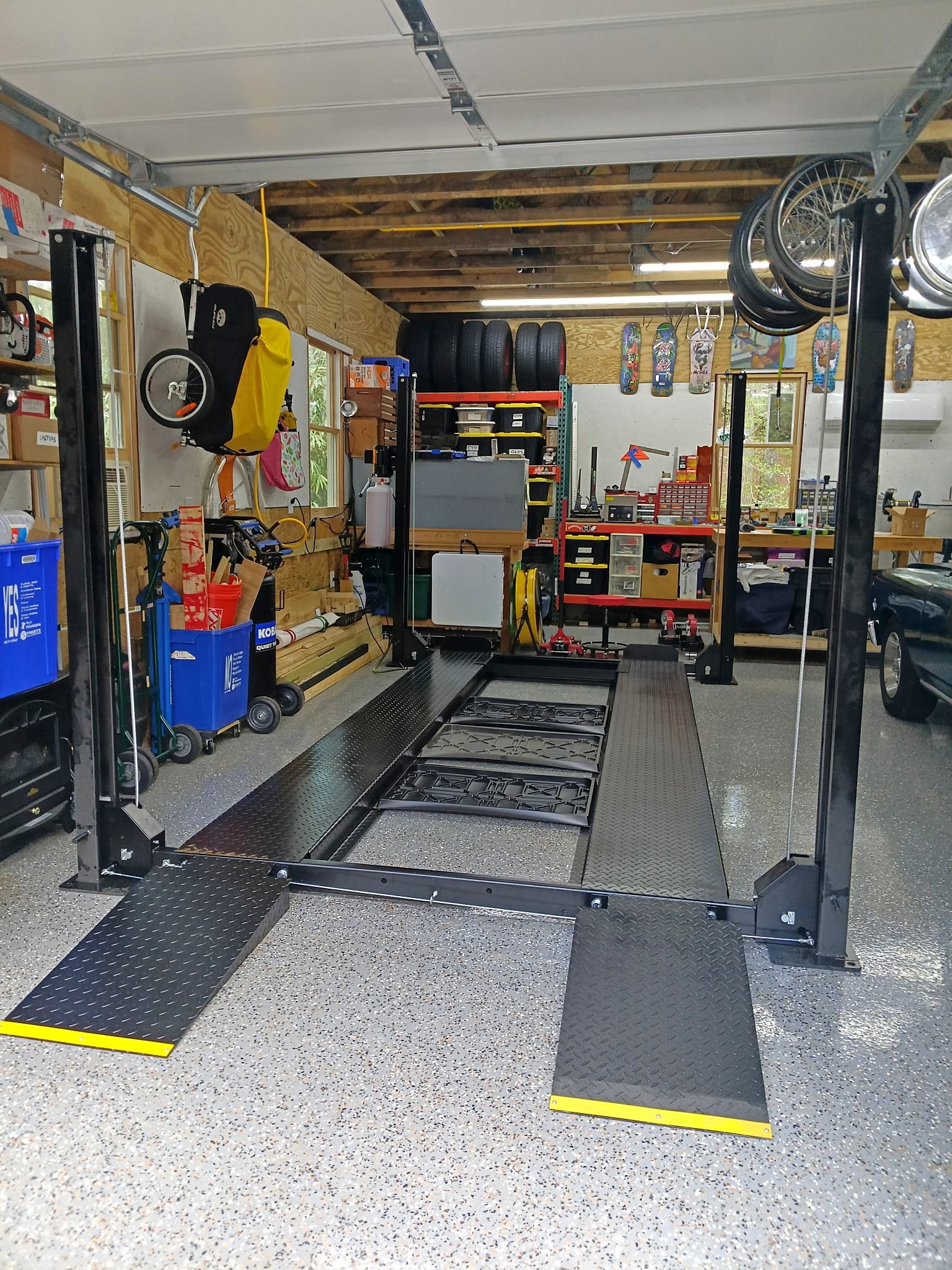 New Tuxedo 8K DX 4 post lift with warranty for only $3495! - Weight ...