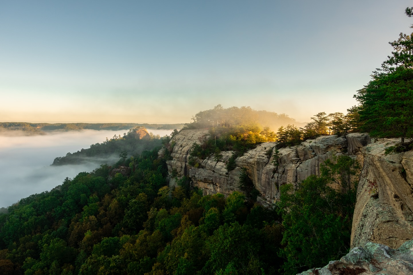 AllTrails - Auxier Ridge Trail to Courthouse Rock is a 4.2-mile ...