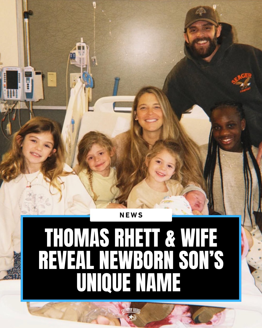 Country - Thomas Rhett and his wife, Lauren, welcomed their first son ...