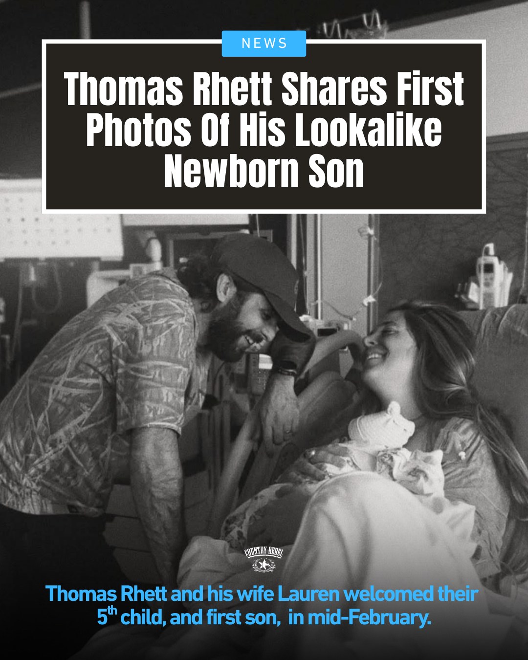 Country Rebel - Thomas Rhett's first son is his twin! The... | Facebook