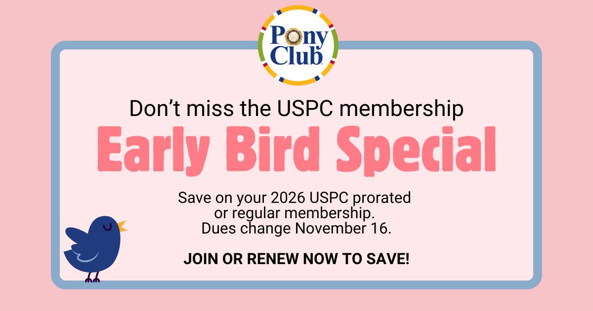 The United - Have you renewed or joined Pony Club for 2026? USPC is ...