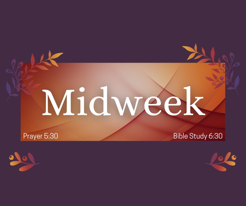 Trinity - Midweek is here! Tonight is your chance to pause, refocus ...