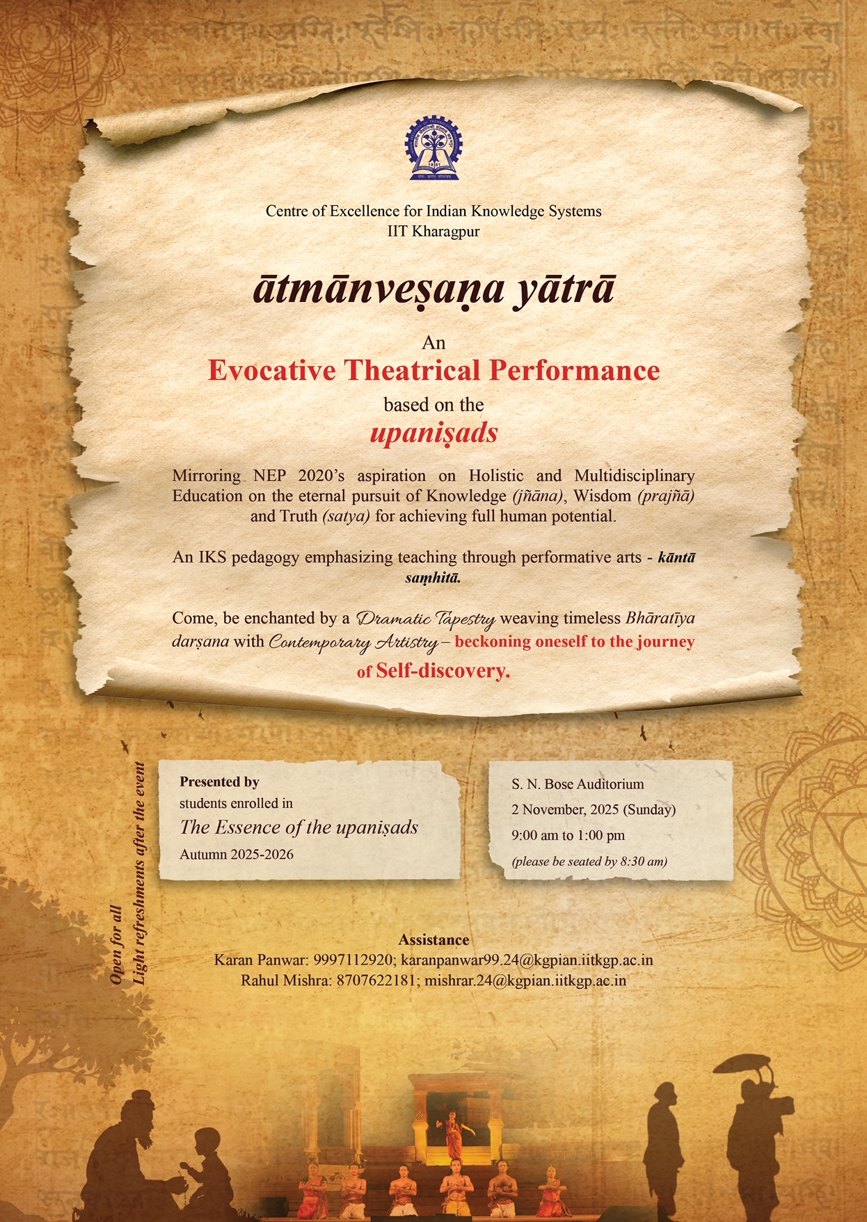 IIT Kharagpur - Centre of Excellence for Indian Knowledge... | Facebook