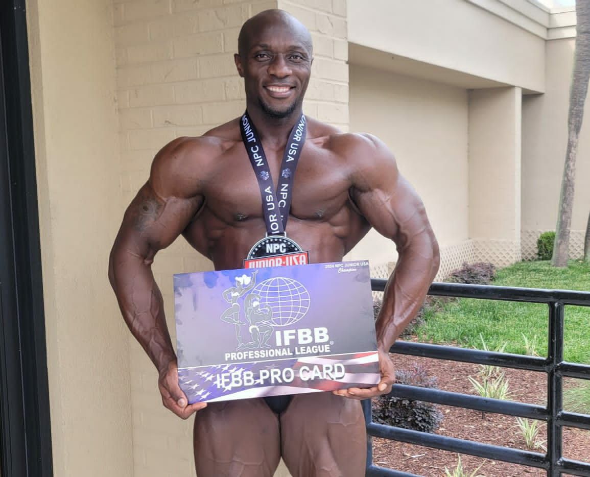 Major - This is our brother Gontse (flex) Sechele the only (NPC IFBB ...