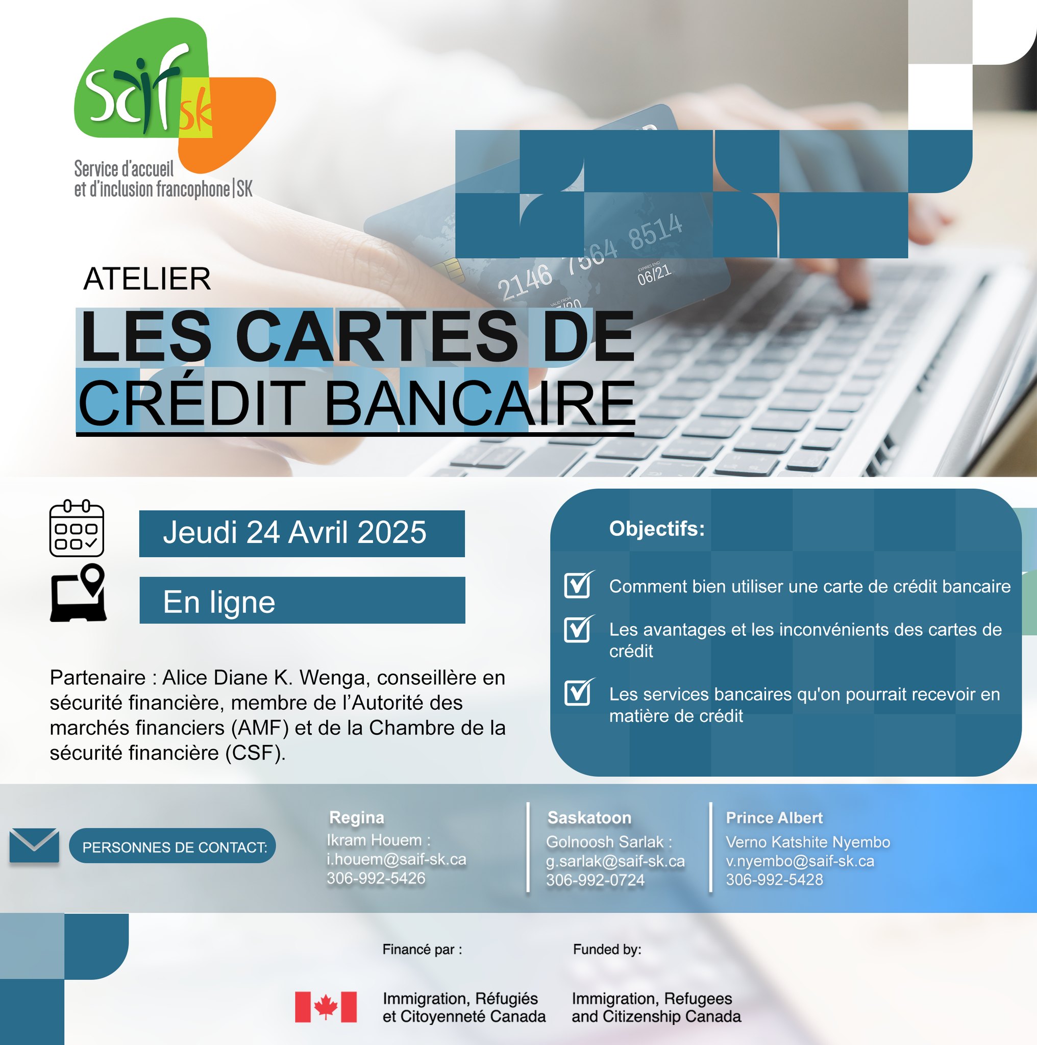 Services - 💳 Atelier : Mieux comprendre les cartes de crédit bancaires ...