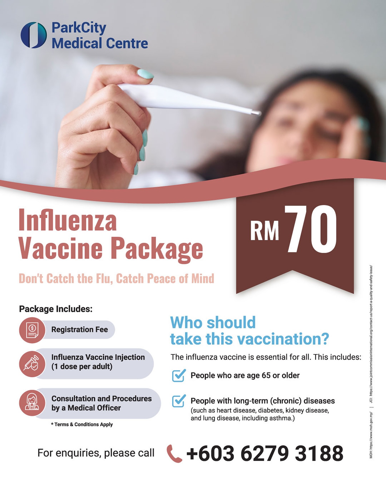 ParkCity - Don’t Catch the Flu — Catch Peace of Mind. Influenza can ...