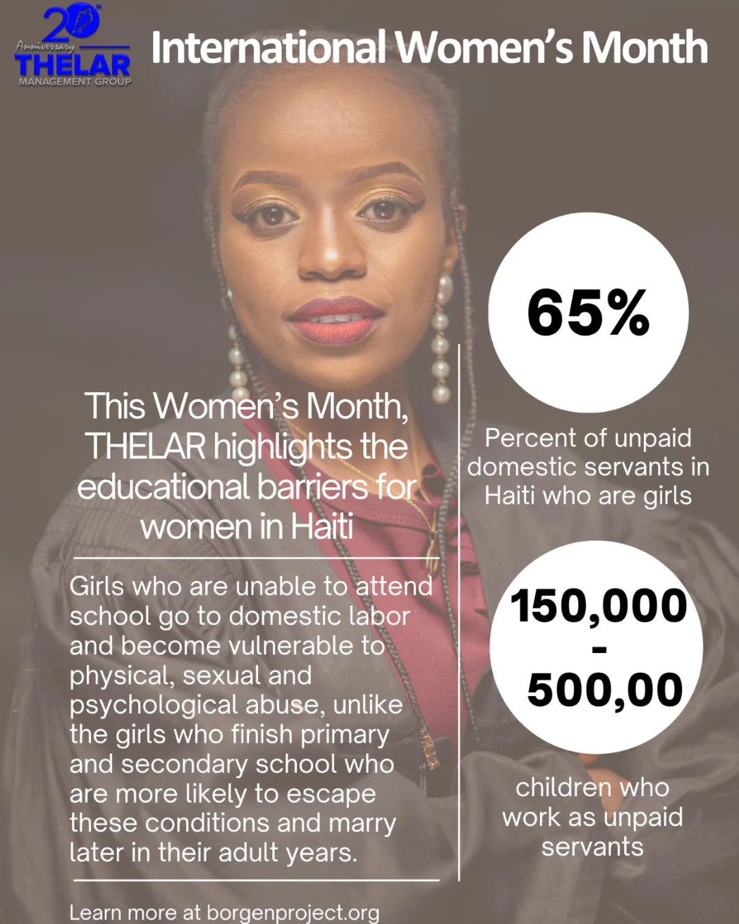 In Haiti, women face... - Thelar Management Group, LLC | Facebook
