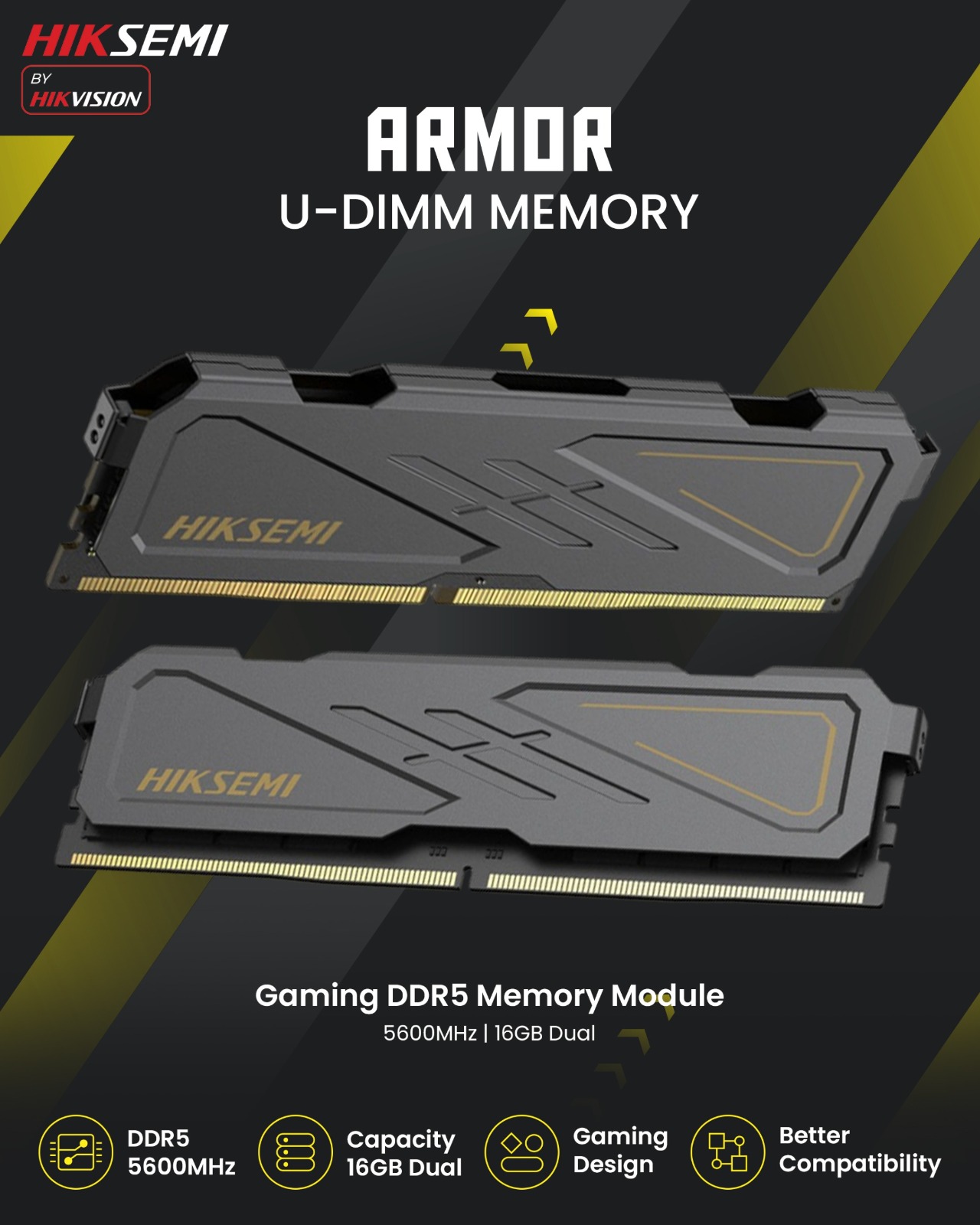 Sempurna Utama - Memory Hiksemi Armor U-DIMM 8GB 16GB DDR4... | Facebook