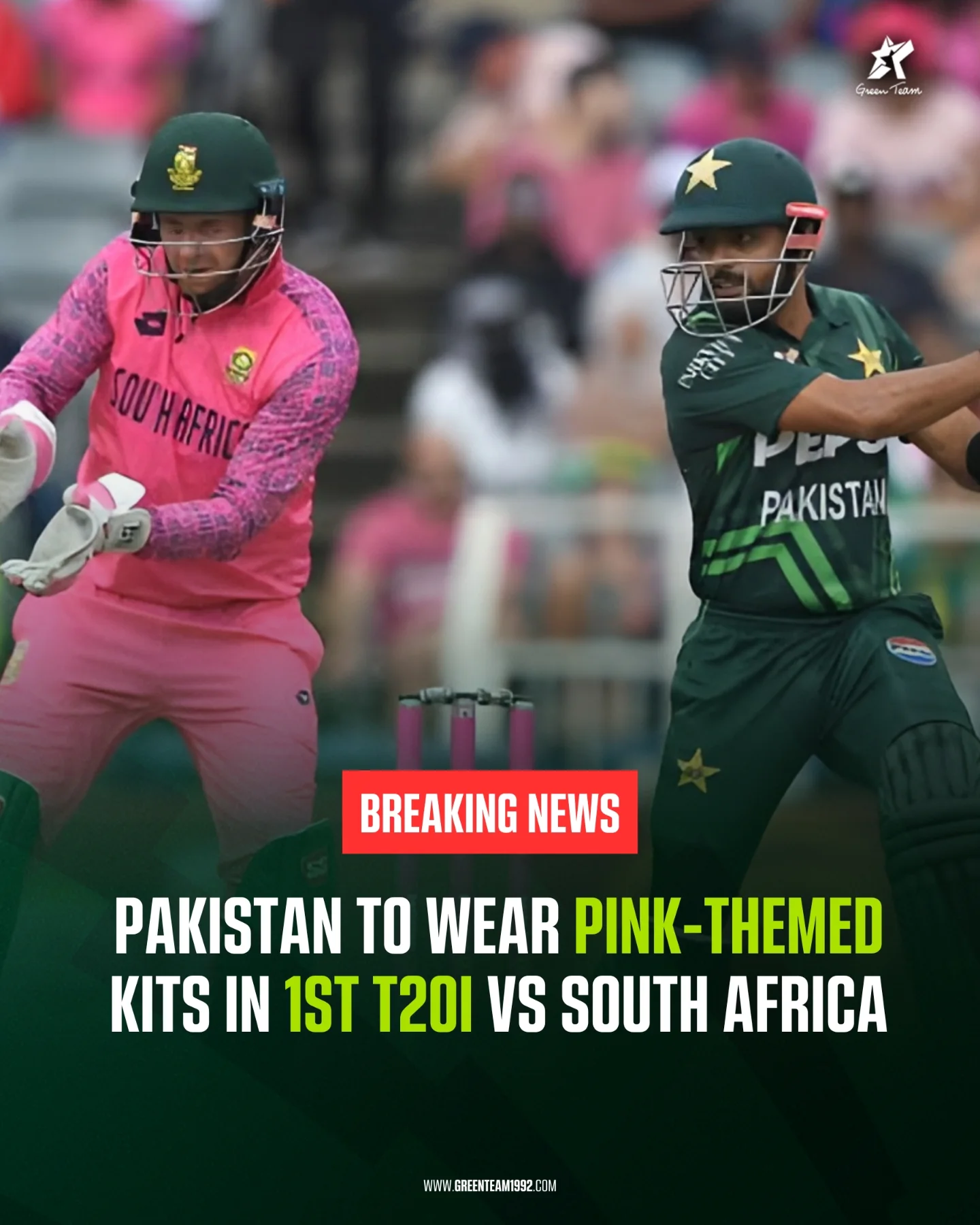 Green - 🚨 PCB JOINS PINK RIBBON PAKISTAN FOR BREAST CANCER AWARENESS ...