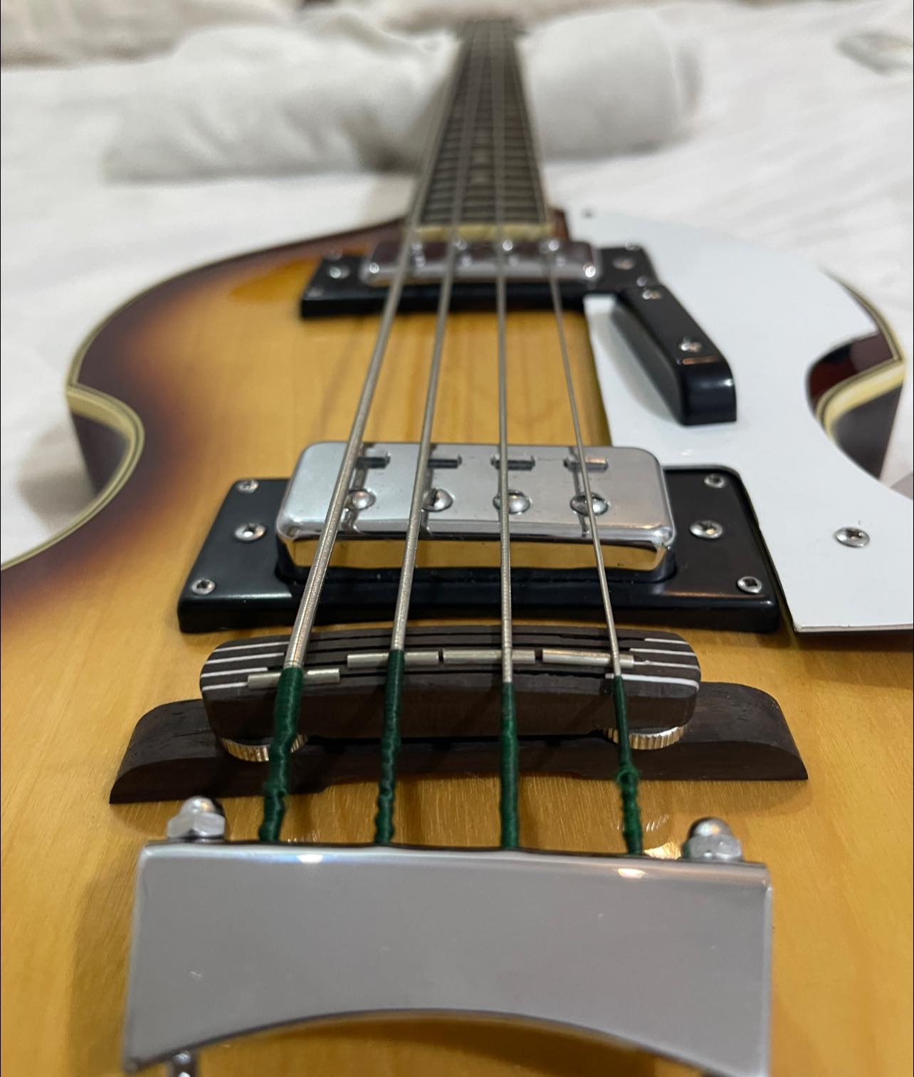 1975 Fresher violin bass restoration