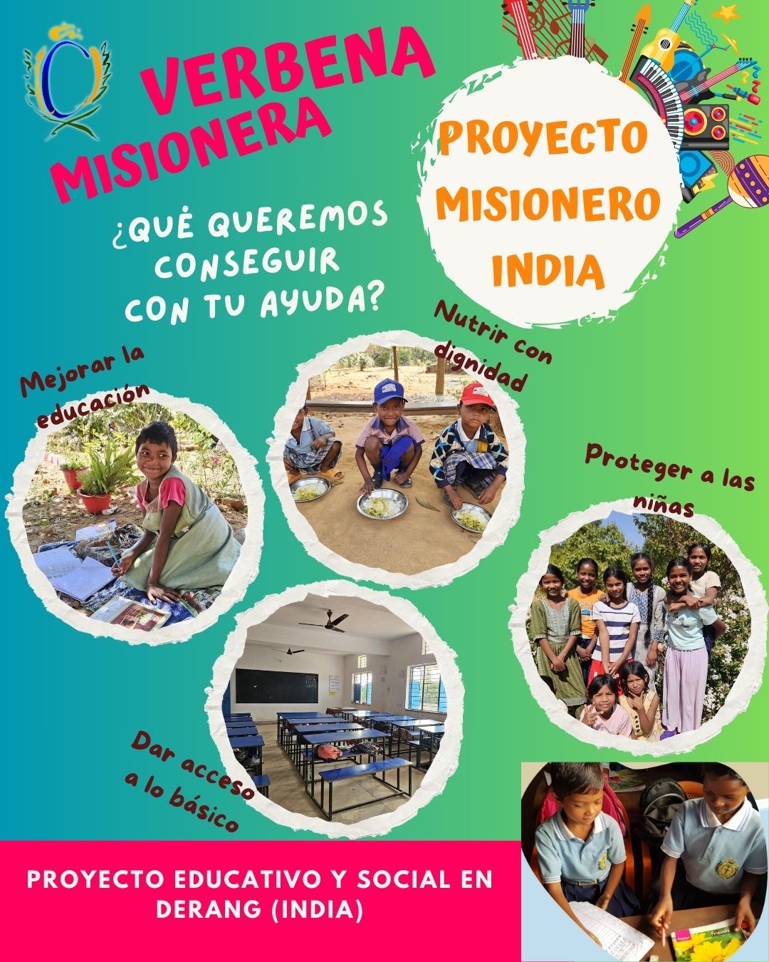 Colegio - 🌍💙 VERBENA MISIONERA 💙🌍 ¡Tu ayuda puede transformar vidas! 🙌 ...