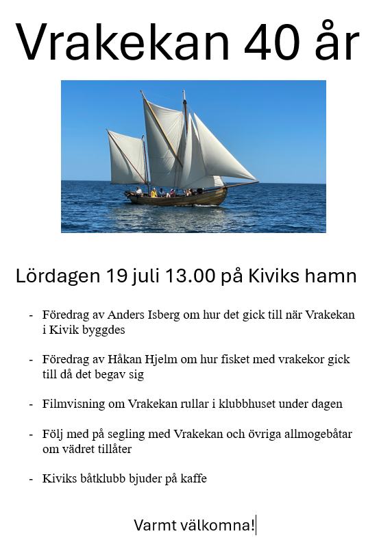 Kiviks båtklubb | Kivik