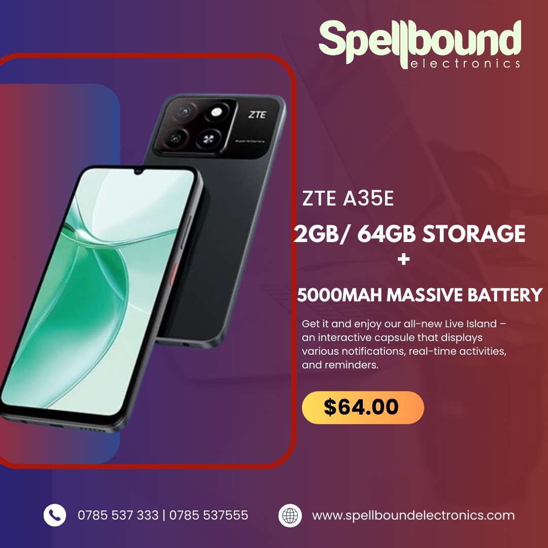 🔥 ZTE A35e – Smart, Sleek & Super... - Spellbound Electronics | Facebook