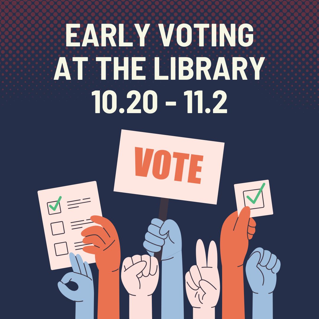 🗳️ VOTE EARLY, VOTE HERE.... - Southington Public Library | Facebook