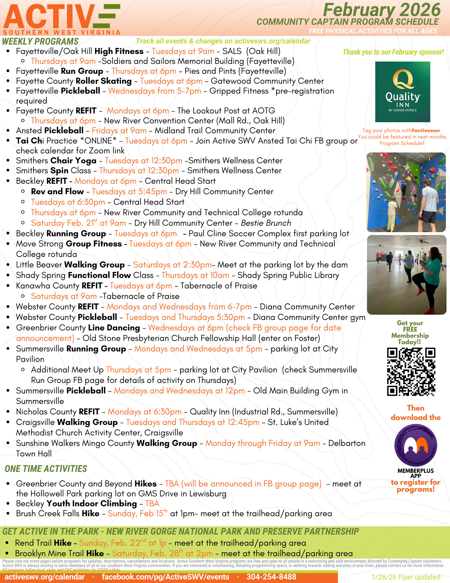 Active - Our free February programs are here! Join our trained ...