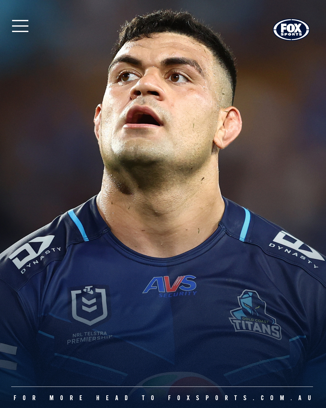 FOX - David Fifita's time at the Titans is set to come to an end... The ...